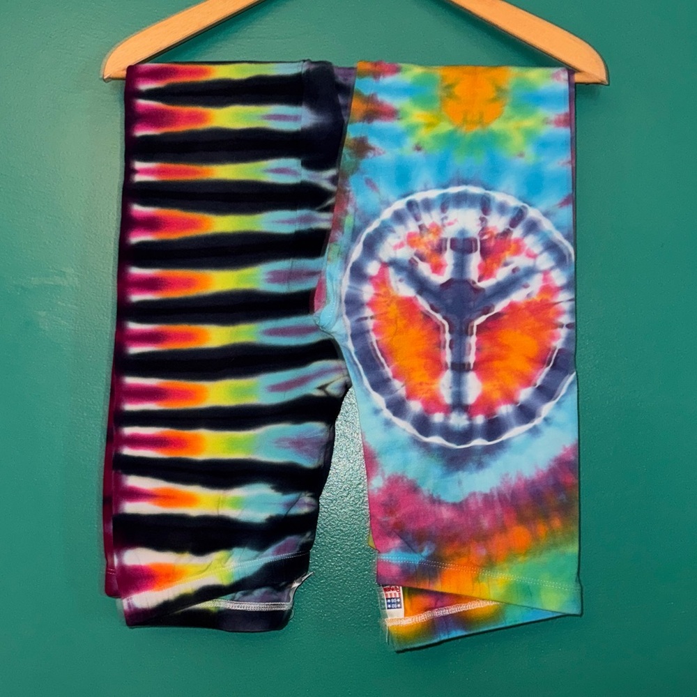 🍄🌸☮️🌈Vibrant Tie-Dye Women's Leggings